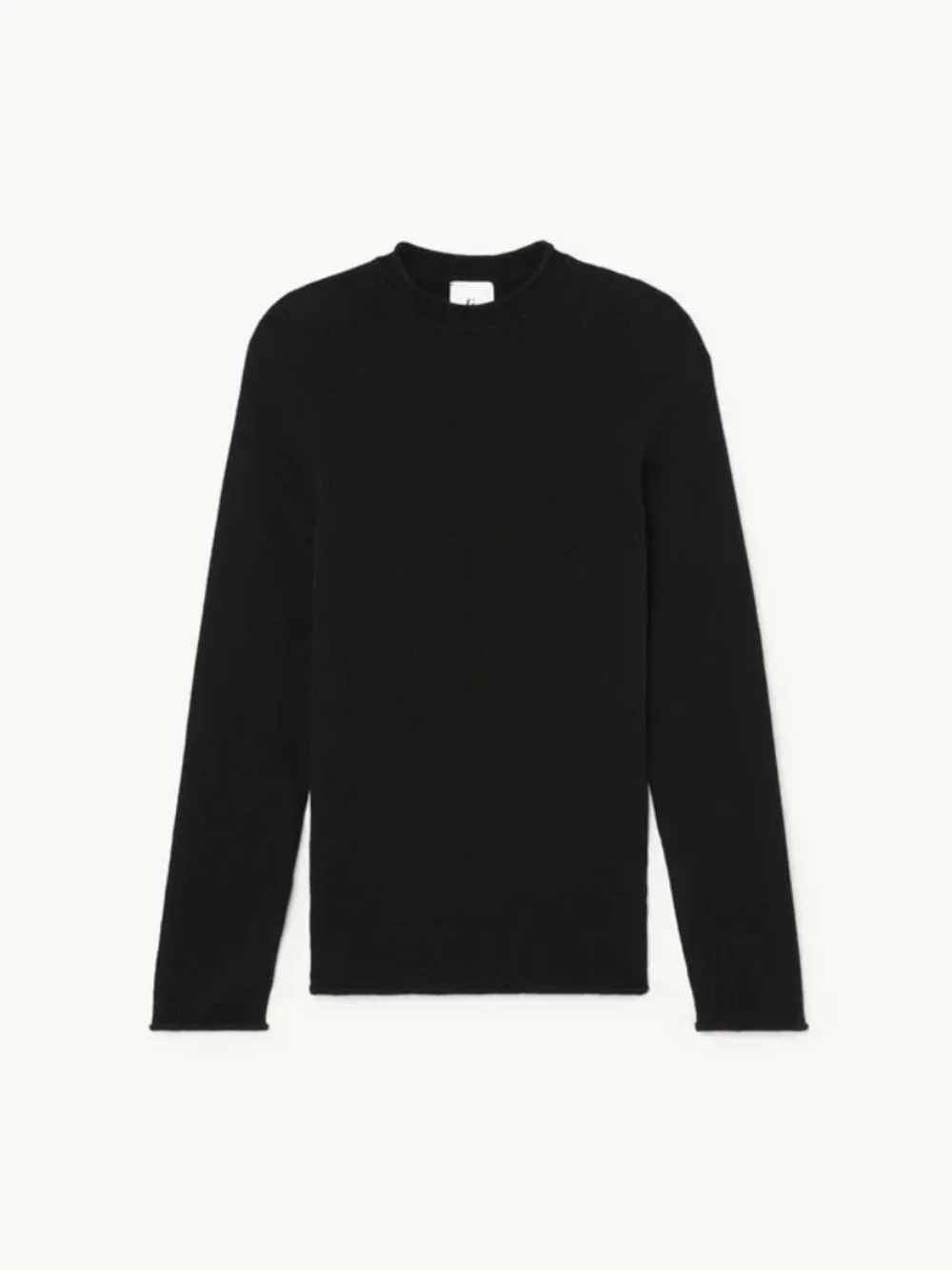 GWYN (f/k/a G Label by Goop) The Minimalist Cashmere Sweater in black